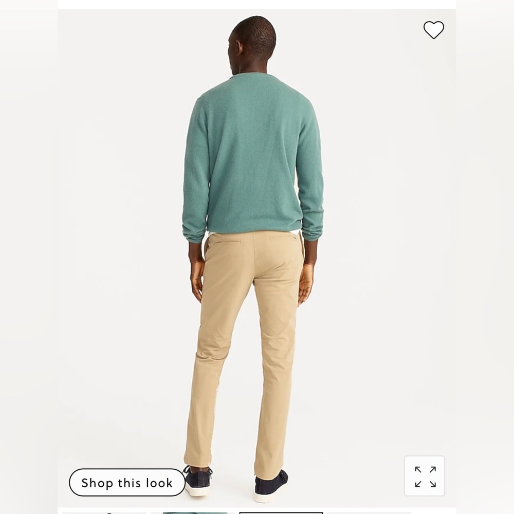 NEW NWT J. Crew 484 Slim Fit Tech Pant Men’s 36 X 34 - Picture 3 of 10